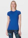 Sweaty Betty Athlete Seamless Gym Top, Blue