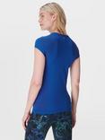 Sweaty Betty Athlete Seamless Gym Top, Blue