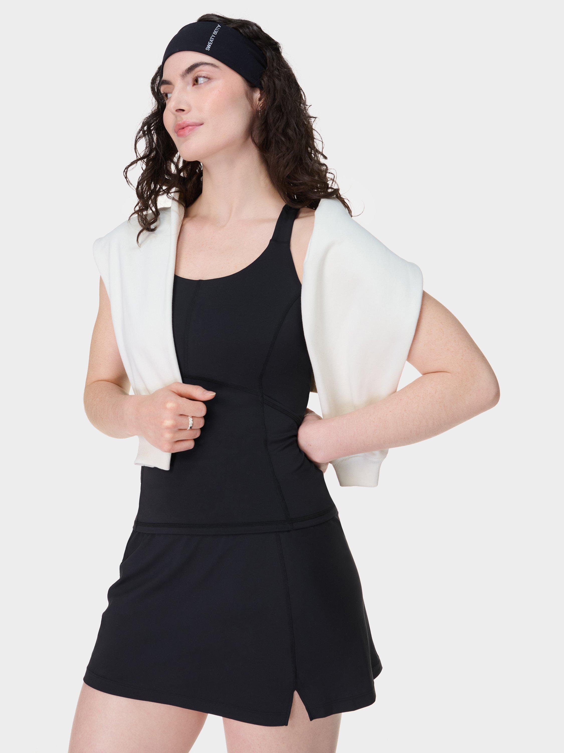 Product image 9 of 9, which shows Sweaty Betty All Day Skort, Black, XXS