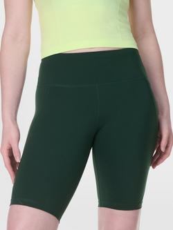 Sweaty Betty Power 9" Biker Shorts, Cedar Green
