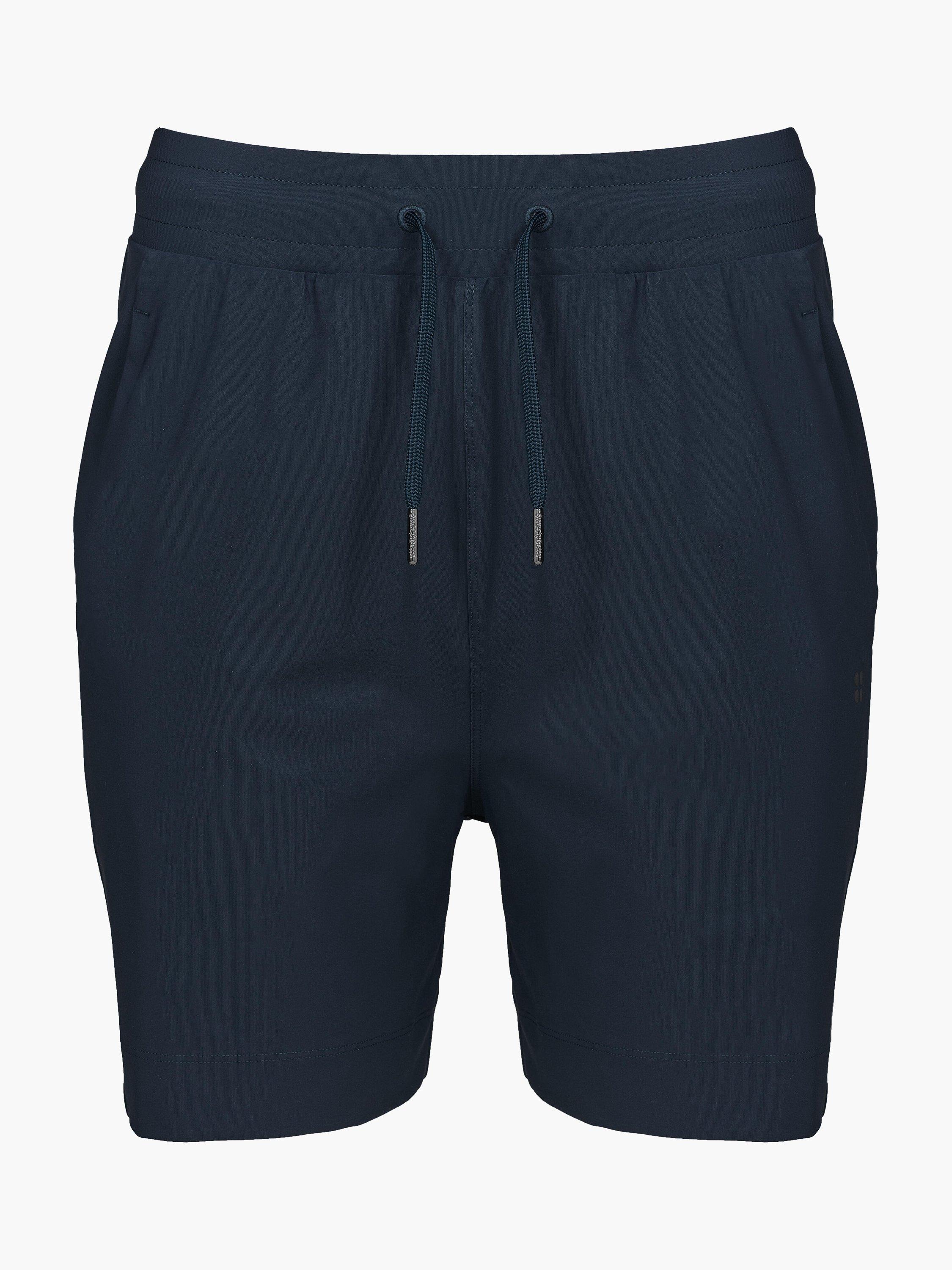 Product image 3 of 7, which shows Sweaty Betty Explorer 5.5" Shorts, Navy Blue, XXS