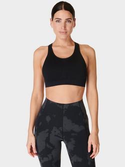 Sweaty Betty Stamina Seamless Sports Bra, Black