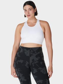 Sweaty Betty Stamina Seamless Sports Bra, White