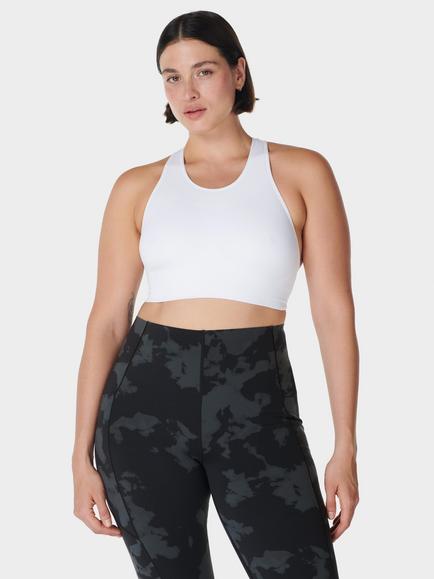 Sweaty Betty Stamina Seamless Sports Bra - view 2, White