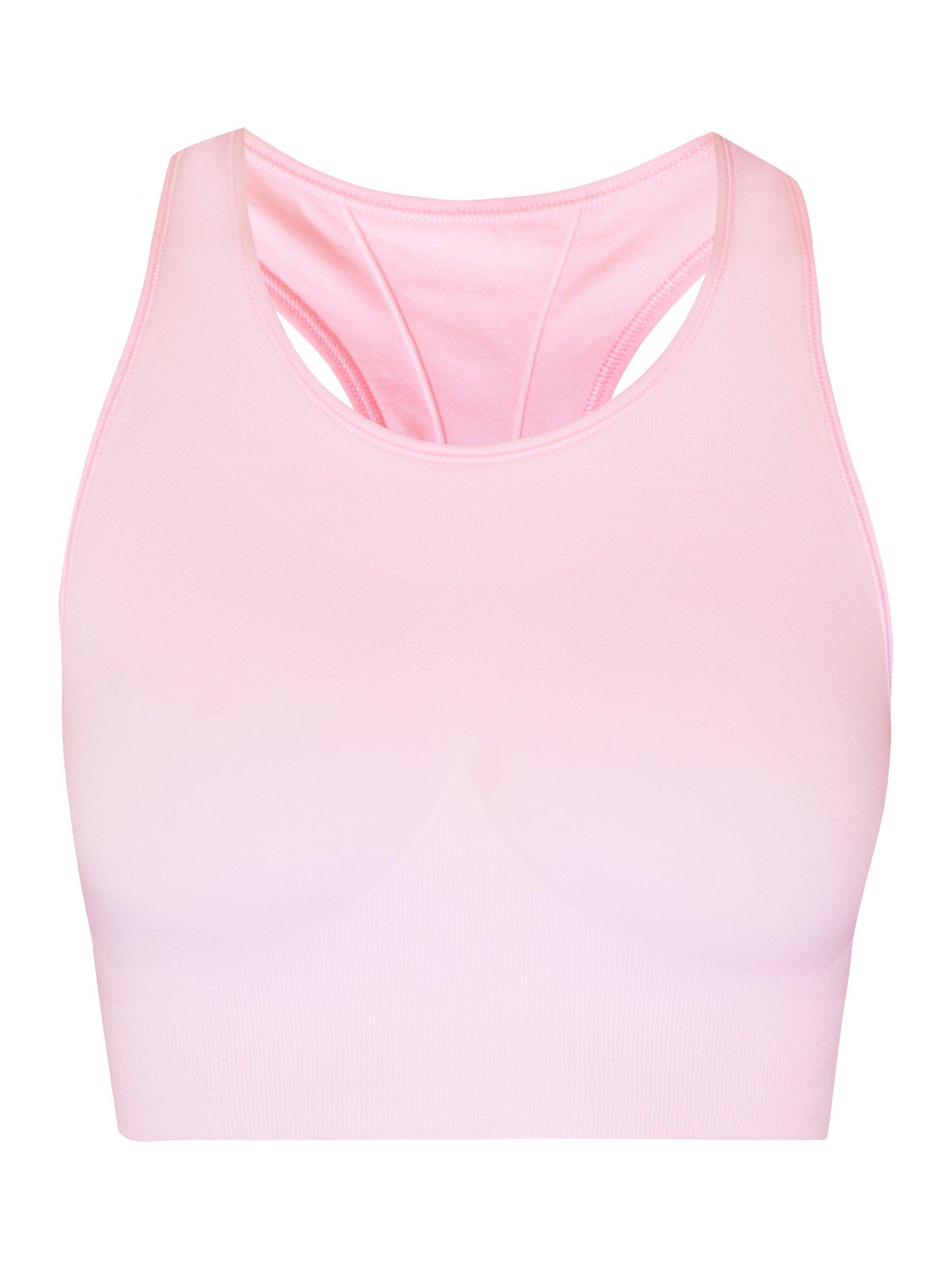 Product image 3 of 6, which shows Sweaty Betty Stamina Seamless Sports Bra, Nerine Pink, XXS
