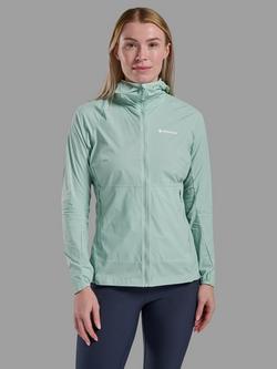 Montane Women's Featherlite Windproof Hoodie, Sea Mist