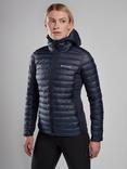 Montane Women's Icarus Lite Hooded Jacket, Eclipse Blue