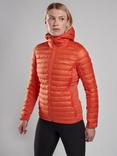 Montane Women's Icarus Lite Hooded Jacket, Tigerlily
