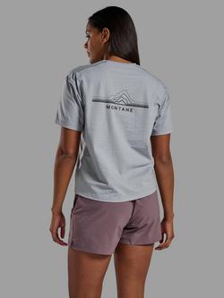Montane Alhena Sports T-Shirt - view 2, Pebble Blue