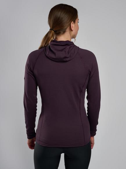 Montane Protium Lite Hooded Fleece - view 2, Mulberry