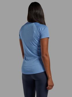 Montane Dart Base Layer T-Shirt - view 2, Cornflower
