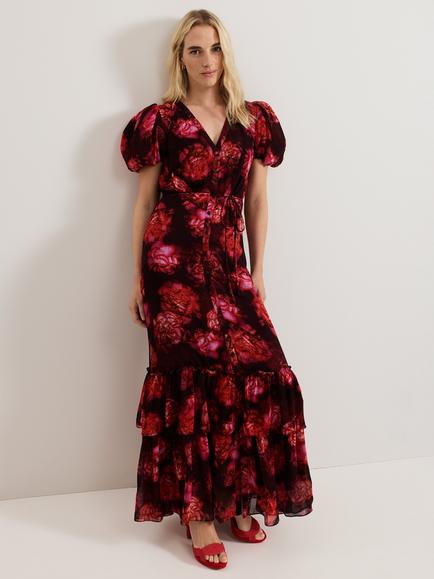 Phase Eight Amaris Floral Maxi Dress, Multi, Multi