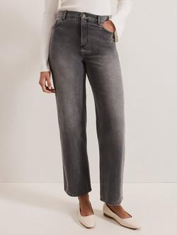 Phase Eight Frankie Straight Jeans, Grey, Grey