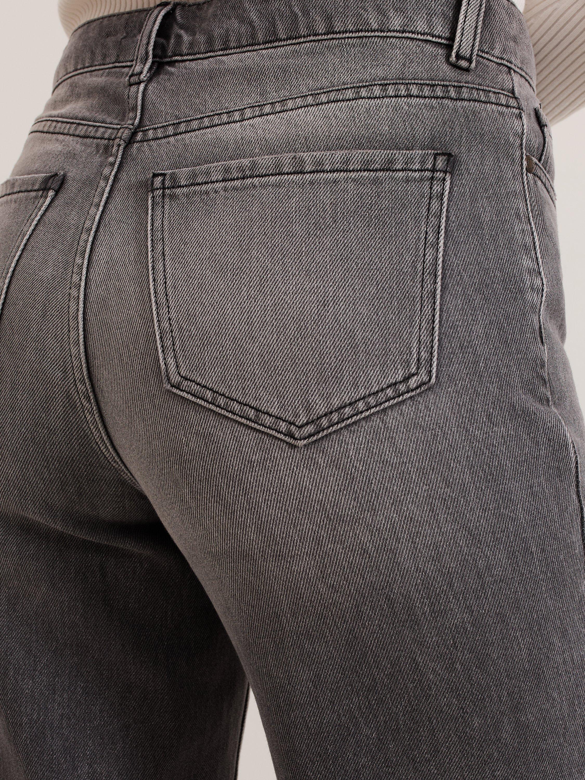 Product image 7 of 9, which shows Phase Eight Frankie Straight Jeans, Grey, 8