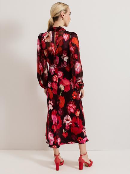 Phase Eight Eleni Floral Dress, Multi - view 2, Multi