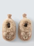 John Lewis Baby Lion Slippers, Multi