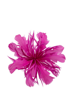Jon Richard Statement Floral Clip Fascinator, Fuchsia, Fuschia