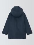 John Lewis Kids' Shower Resistant Rain Mac, Navy