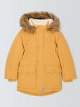 John Lewis Kids' Shower Resistant Parka, Yellow