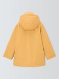 John Lewis Kids' Shower Resistant Borg Lined Parka, Yellow