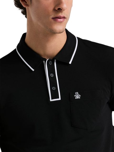 Original Penguin Earl Polo Shirt - view 2, True Black
