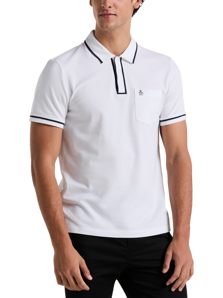 Original Penguin Earl Polo Shirt, Bright White