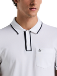 Original Penguin Earl Polo Shirt, Bright White