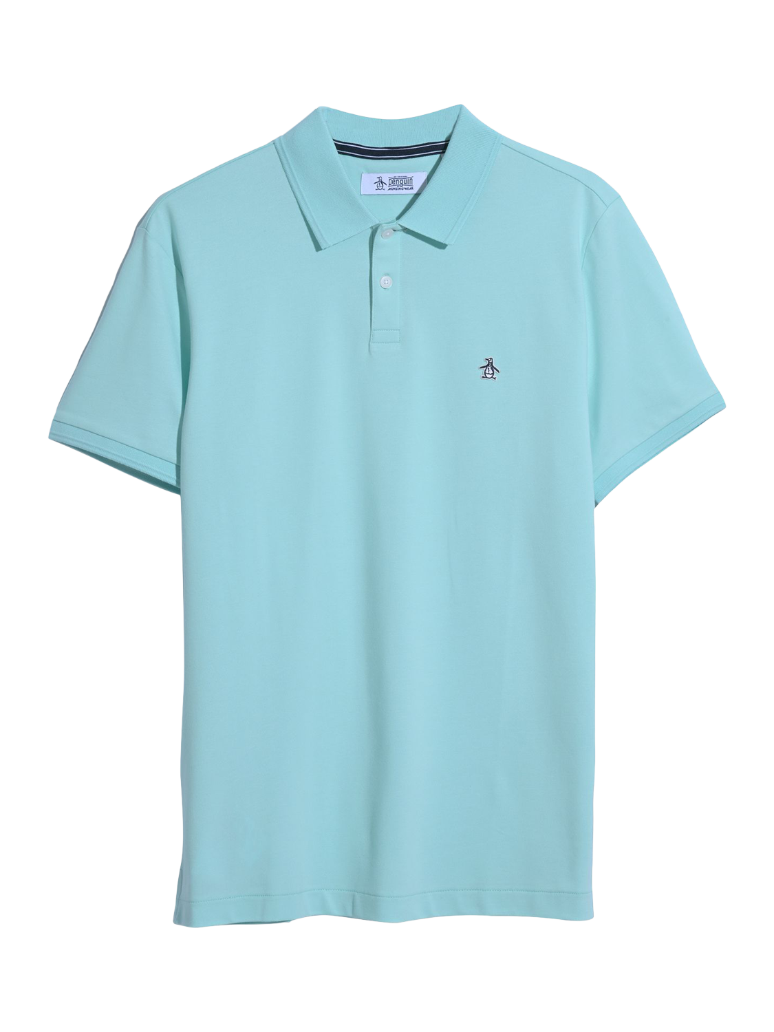 Product image 3 of 3, which shows Original Penguin Daddy Polo Shirt, Blue Tint, S