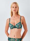 John Lewis Kiki Floral Embroidery Balcony Bra