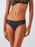 John Lewis Carmela Brazilian Knickers, Black
