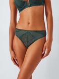 John Lewis Hallie Brazilian Knickers, Spruce Green