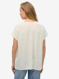 Superdry Studios Loose T-Shirt, Starlight Grey Marl