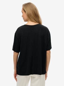 Superdry Studios Dropped Shoulder T-Shirt - view 2, Black