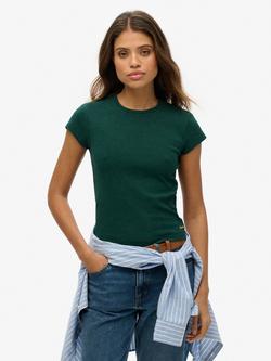 Superdry Athletic Essential T-Shirt, Enamel Green