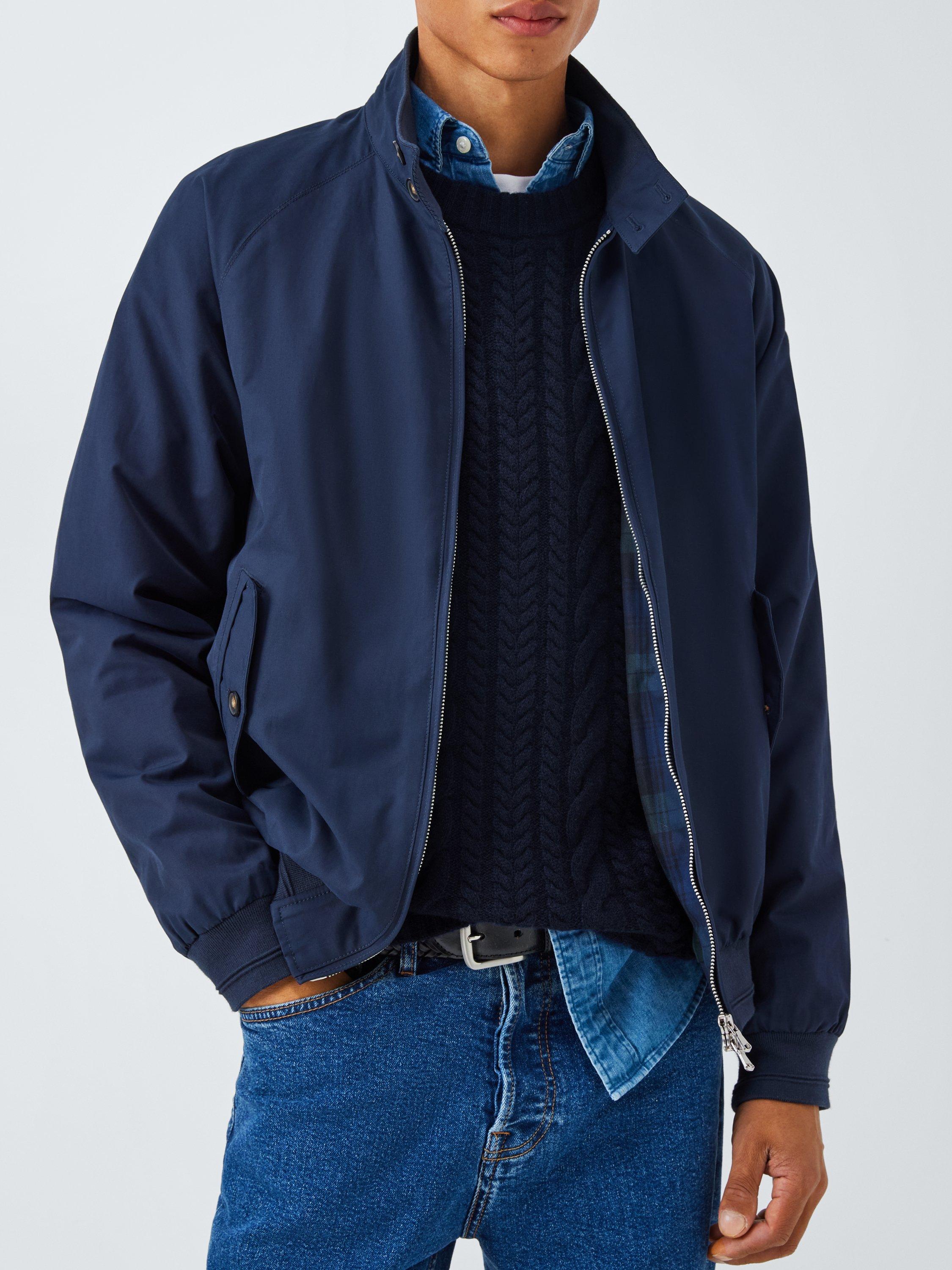 Product image 7 of 7, which shows John Lewis Cashmere Cable Knit Jumper, Navy, L