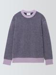 John Lewis Cashmere Crew Neck Waffle Texture Jumper
