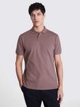 Moss Regular Fit Pique Polo Shirt, Pink