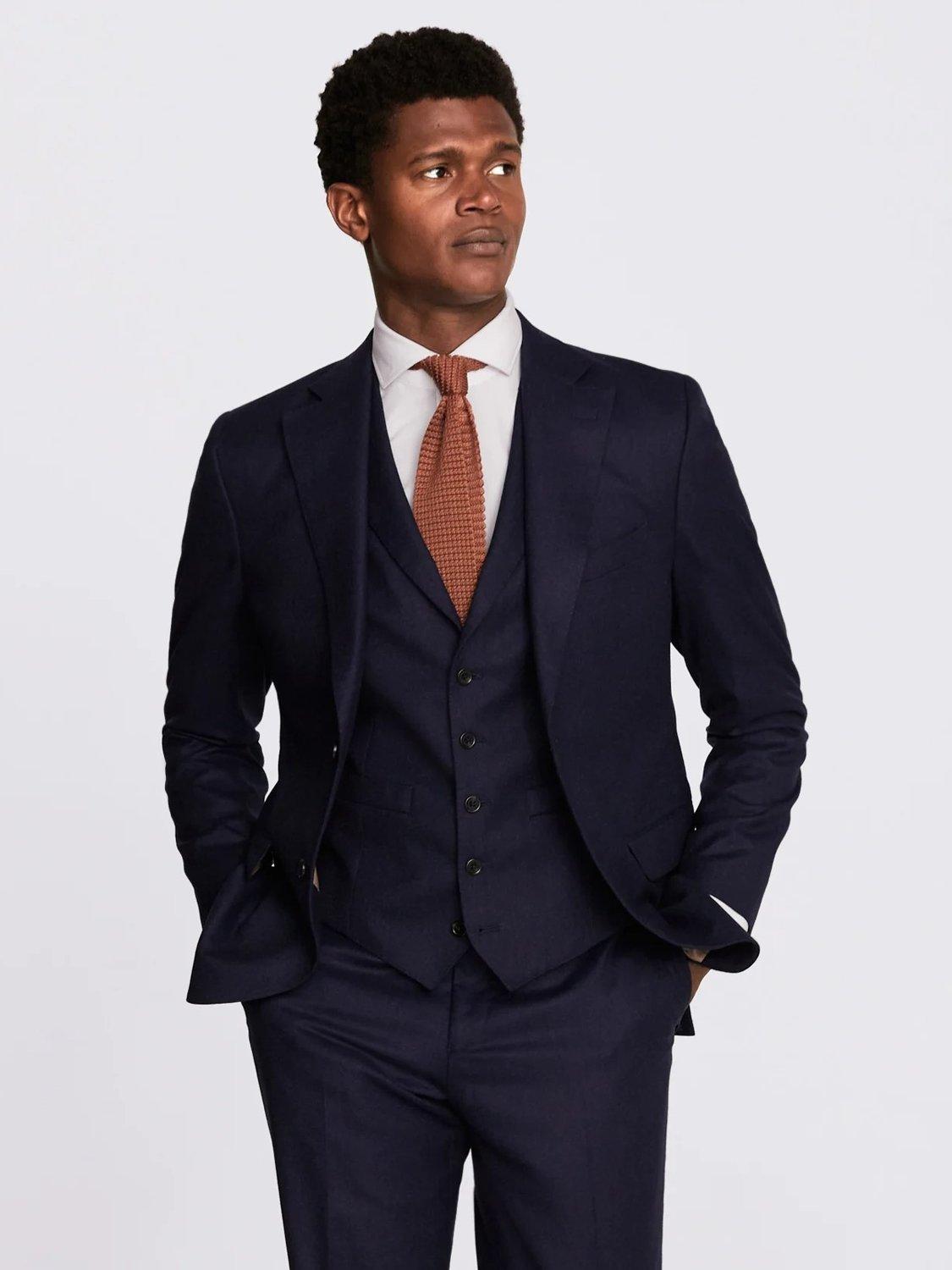 Moss Italian Tailored Fit Suit Jacket, Blue