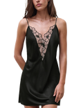 Chantelle Lush Chemise Nightdress, Black