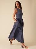 Nobody's Child Verity Organic Cotton Rich Dress, Navy