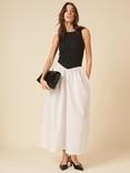 Nobody's Child Verity Drop Waist Organic Cotton Rich Dress, Black/White