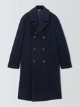 John Lewis Double Breasted Wool Blend Coat