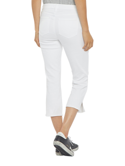 NYDJ Chloe Skinny Capri Jeans - view 2, Optic White