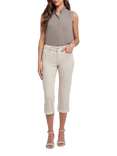 NYDJ Marilyn Straight Crop Jeans, Feather