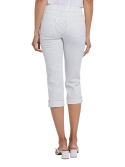 NYDJ Marilyn Straight Crop Jeans - view 2, Palencia