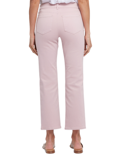 NYDJ Marilyn Straight Ankle Jeans - view 2, Pale Mauve