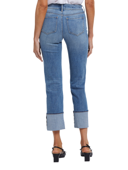NYDJ Marilyn Straight Jeans, Barcelona Breeze - view 2, Barcelona Breeze