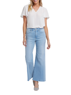 NYDJ Mia Palazzo Ankle Jeans, Canary Beach, Canary Beach