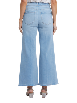 NYDJ Mia Palazzo Ankle Jeans, Canary Beach - view 2, Canary Beach