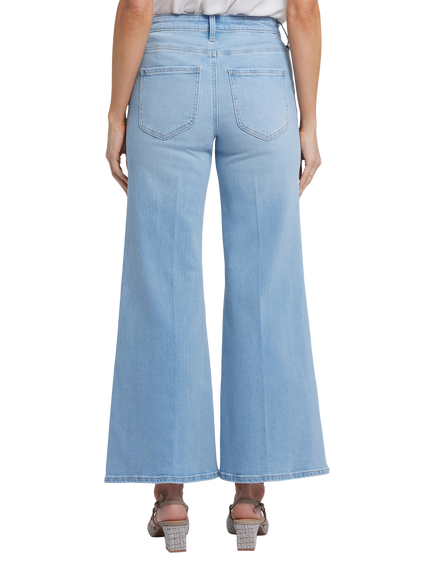 NYDJ Mia Palazzo Ankle Jeans, Canary Beach - view 2, Canary Beach